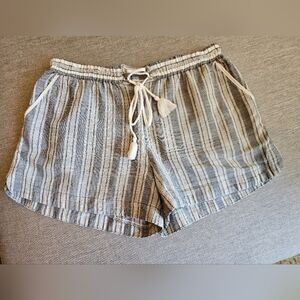 Cotton linen short